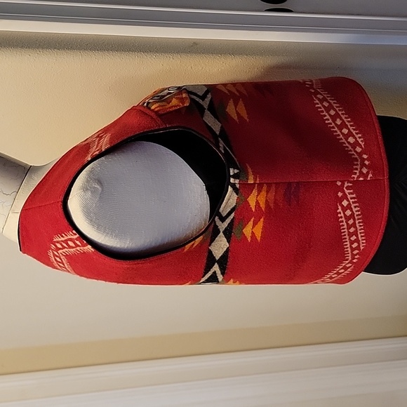 Pendleton  Western Wool Vest Vintage Aztec Native Southwestern Yellowstone - Picture 3 of 7